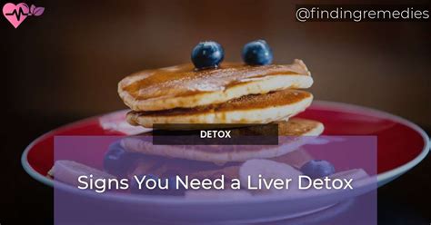 Symptoms Of Liver Toxicity Discover If You Need A Liver Detox