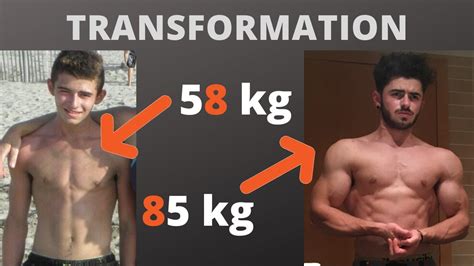 Ma Transformation Physique Youtube