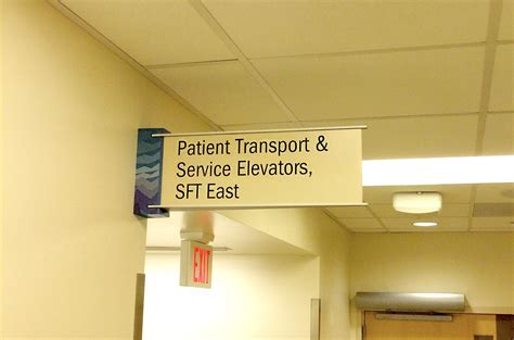 Hospital Wayfinding Signs — Nicolson Associates Inc