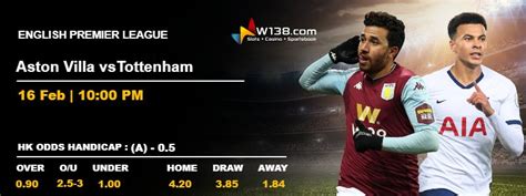 Aston villa v tottenham hotspur. ENGLISH PREMIER LEAGUE- Aston Villa vs Tottenham Hotspur ...