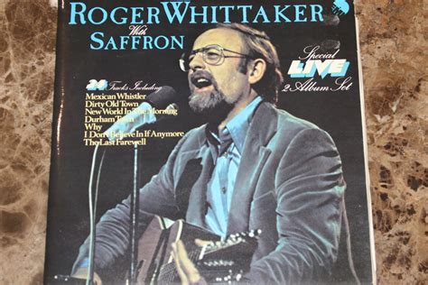 Roger Whittaker With Saffron Roger Whittaker Live With Saffron Vg