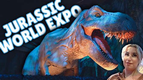 We Encountered Real Life Dinosaurs At The Jurassic World Exhibition In San Diego Ca Youtube