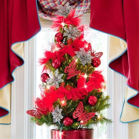 Live Decorated Tabletop Christmas Trees From Jackson And Perkins