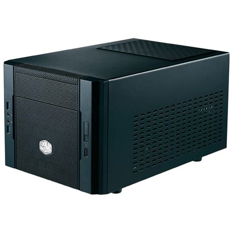 This time around, a meshed front panel has replaced the elite 120's aluminum panel for enhanced cooling performance. Cooler Master Elite 130 Black mITX Case - RC-130-KKN1 ...