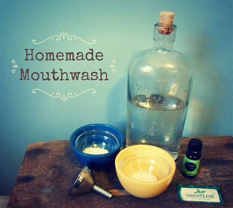 Awesome Homemade Mouthwash Livingnaturallyme