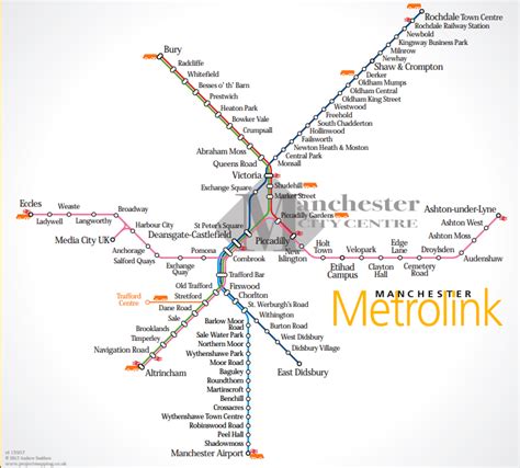 Someone Redesigned The Manchester Metrolink Map And Made It Much Much