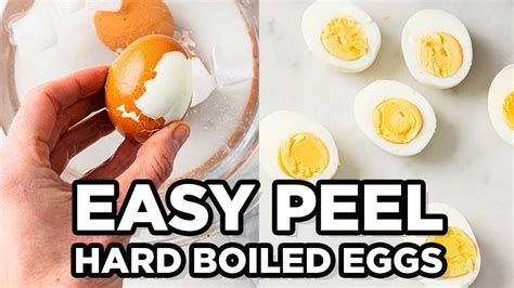 How To Hard Boiled Eggs So They Peel Easy By Momables Youtube