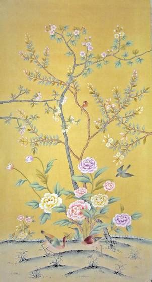 Chinese Hand Painted Wallpaper Chinoiserie 36id4839197 Product