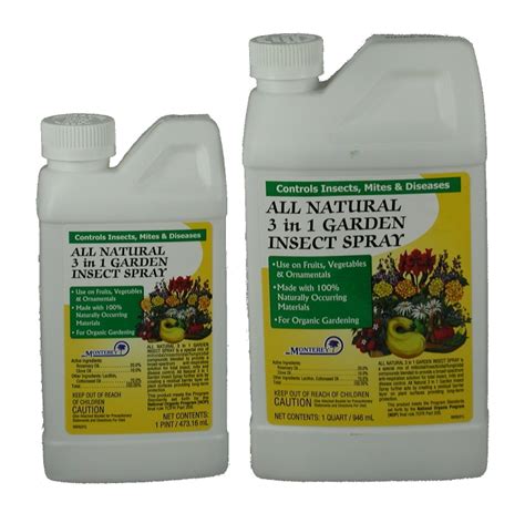 All Natural 3 In 1 Garden Insect Spray