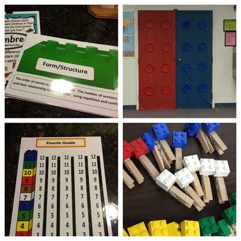 Lego Theme Classroom Anchor Charts Door Decoration And Incentive