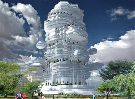 Futuristic Cloud City Skyscraper Could Bring The Dream Of Living Among