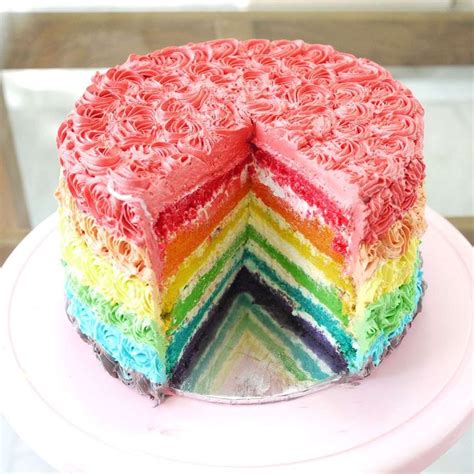 Ricetta Rainbow Cake O Torta Arcobaleno Pagina 2 Torta Arcobaleno