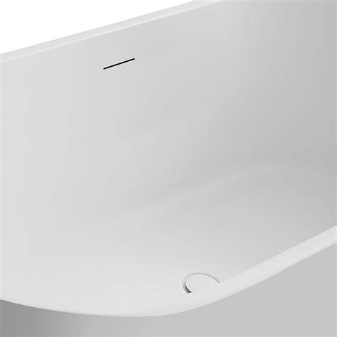 Brooklyn 1500 X 750 Matt White Double Ended Bath With Waste Victorian