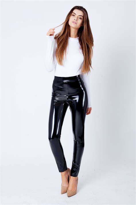 Black Wet Look Shiny Leggings For Sale Fashion Modamore