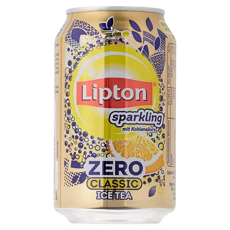 Lipton Ice Tea Sparkling Zero Einweg 1 X 330 Ml Amazonde