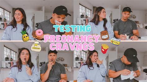 Testing Weird Pregnancy Cravings Youtube