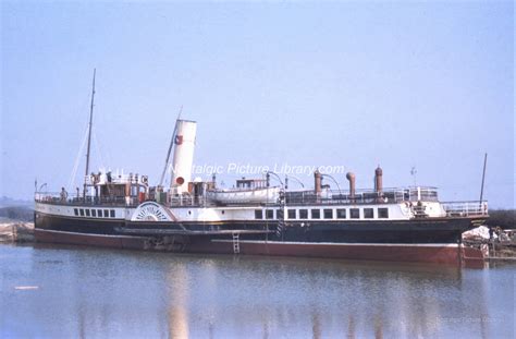 Photograph Of Paddle Steamer Medway Queen At Binfield Isle Of Wight
