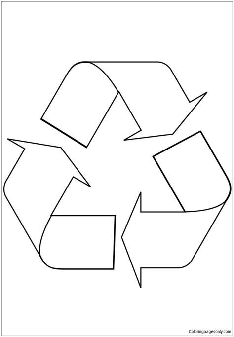 Printable Recycling Coloring Pages Printable Word Searches