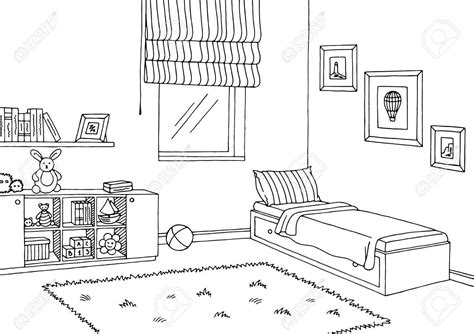 Bedroom Clipart Black And White Bed Black And White Clip Art Black