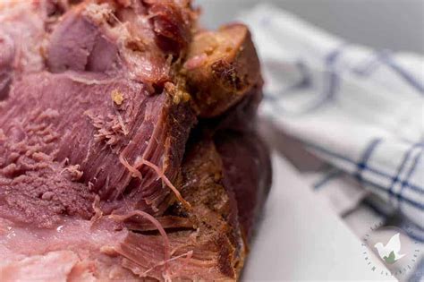 If you want a easy recipe for ham that doesn't take up room in your oven, look no further. Pressure Cooker Ham that is fall apart tender and ...