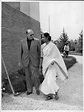 Vintage photo of Roberto Rossellini with his wife Sonali Senroy ...