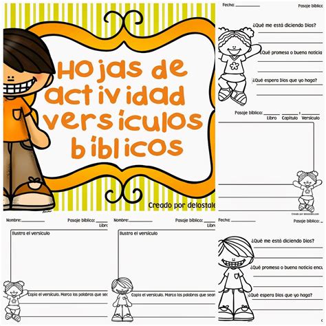 Recursos Gratuitos Lecciones Bíblicas Para Niños Actividades De La
