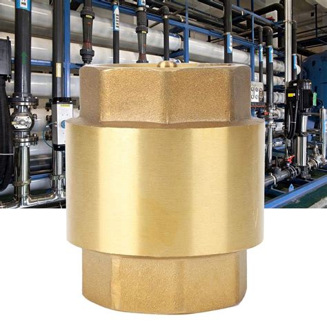 G1 Check Valve Brass One Way Check Valve Unidirectional High Accuracy