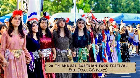 28th Annual Assyrian Food Festival San Jose California 2022 YouTube