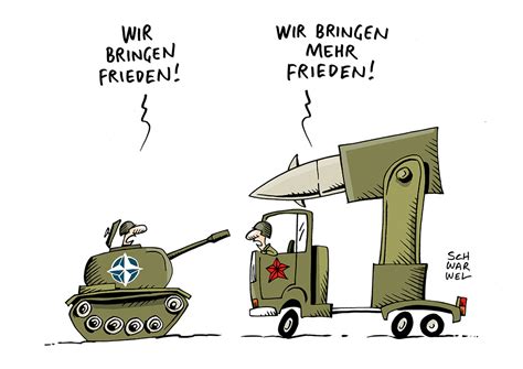 Cc by 2.0 / nato / baltic battalion. KARIKATUREN MÄRZ 2015 « schwarwel.de