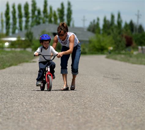 I've met lots of people who learned how to ride motorcycles when they were kids. Learning to ride a bike - Today's Parent