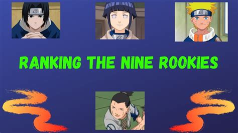 Ranking The 9 Rookies From Narutos Academy Youtube