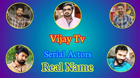 The serial is being telecasted in vijay tv from monday to saturday at 1.00 pm. Vijay Tv Serial Actors Real Name | Tamil | KM Sing Tech ...