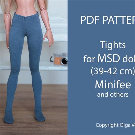 Minifee Tights Pattern Etsy