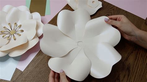 Paper Flowers Template Best Flower Site