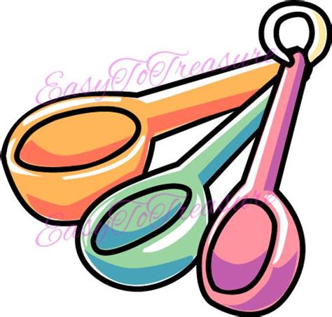 Measuring Spoon Drawing Free Download On Clipartmag