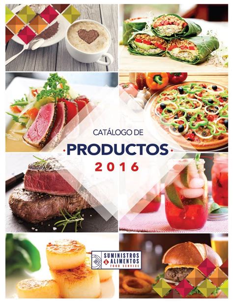 Catálogo De Productos 2016 By Suministros And Alimentos Issuu
