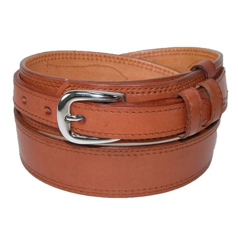 Mens Leather Removable Buckle Ranger Belt By Ctm Casual And Jean Belts