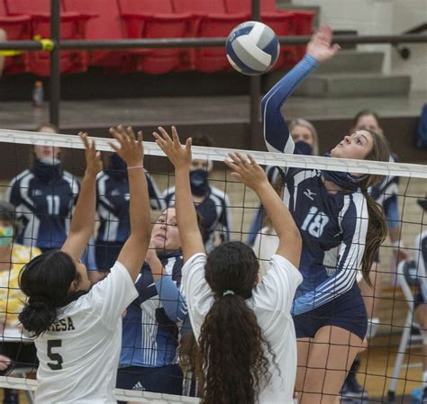 Hs Volleyball Greenwood Serves Its Way To Sweep Of Lamesa