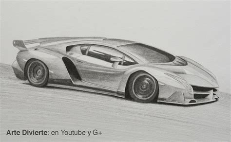 Cómo Dibujar Un Lamborghini Veneno Lamborghini Drawing Lamborghini