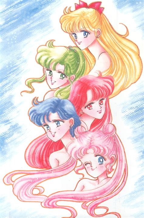 Bishoujo Senshi Sailor Moon Rei Hino Ami Mizuno Minako Aino Makoto Kino Usagi Tsukino