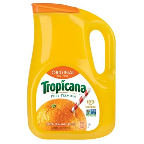 Tropicana Pure Premium No Pulp Original Orange Juice 89 Fl Oz Ralphs