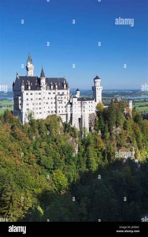 Neuschwanstein Castle Fussen Allgau Allgau Alps Bavaria Germany