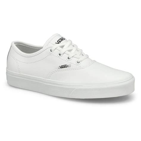 Vans Women S Doheny Decon Sneaker White Wh Softmoc Com
