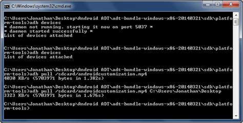 Android Customization How To Transfer Files Using Adb Push And Pull