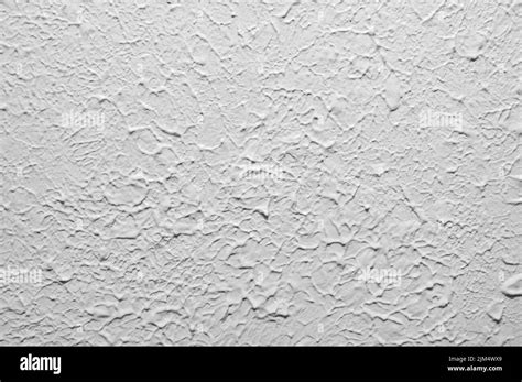 Stomp Brush Style Drywall Texture From The 1980s Stock Photo Alamy