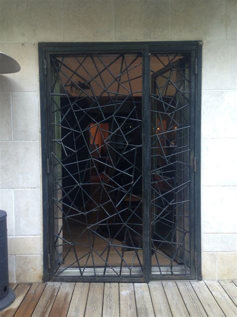 The grilles are made of high quality steel and powder coated to prevent rusting. FERRO - Picture gallery | Iron door design, Grill door ...