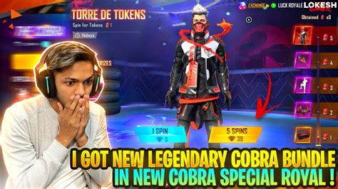 I Got New Legendary Cobra Bundle In New Cobra Special Royale Garena
