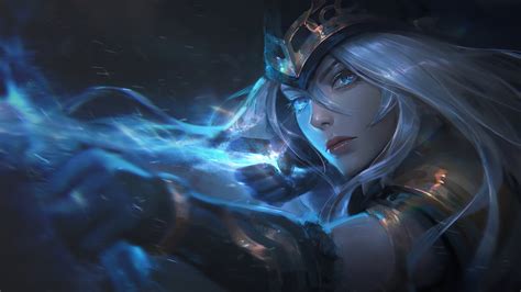 Ashe League Of Legends Wallpaper K Hd Id