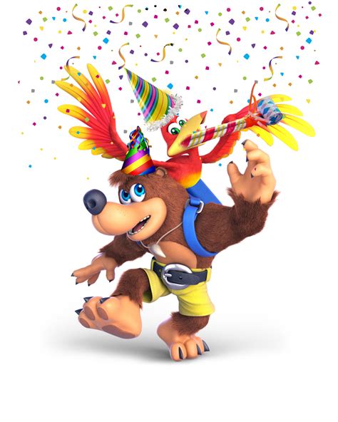 Happy Birthday To Our Lovable Bear And Bird Rsmashbrosultimate