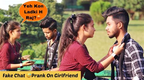 Fake Chats Prank On Girlfriend Gone Breakup 💔 Anubhav Raj Youtube
